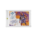 Lakers Kobe Bryant Art Style Collectible Basketball Card with Display Case
